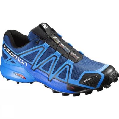 Zapatillas Running Salomon Speedcross 4 CS Hombre - Azules - Chile PEO975423